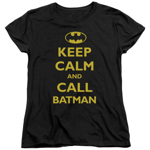 Image for Batman Womans T-Shirt - Call Batman