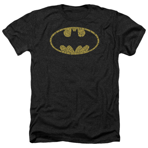 Image for Batman Heather T-Shirt - Word Logo