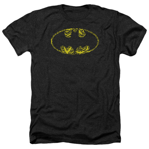 Image for Batman Heather T-Shirt - Bats on Bats