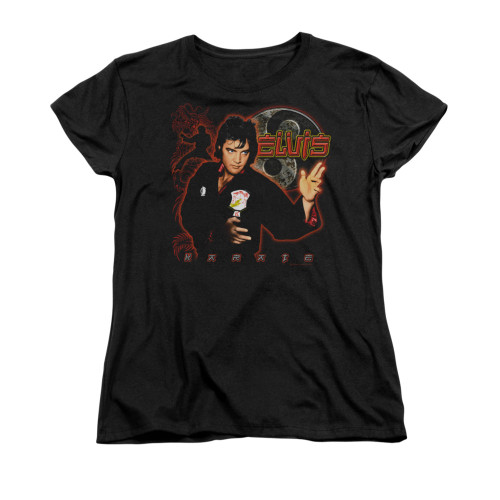 Elvis Woman's T-Shirt - Karate