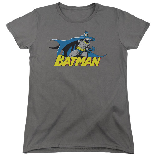 Image for Batman Womans T-Shirt - 8 Bit Cape