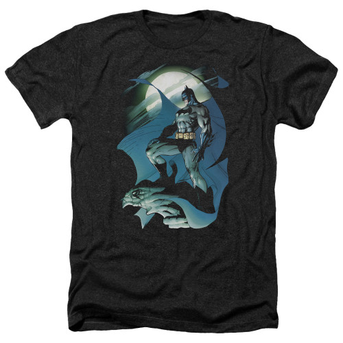 Image for Batman Heather T-Shirt - Glow of the Moon
