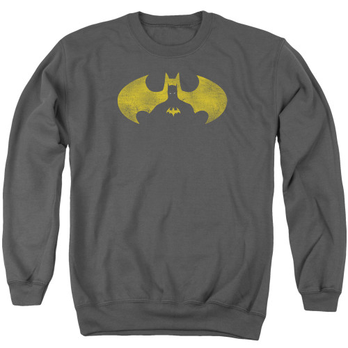 Image for Batman Crewneck - Bat Symbol Knockout