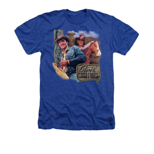 Elvis Heather T-Shirt - Ranch