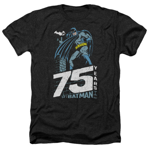 Image for Batman Heather T-Shirt - Rooftop