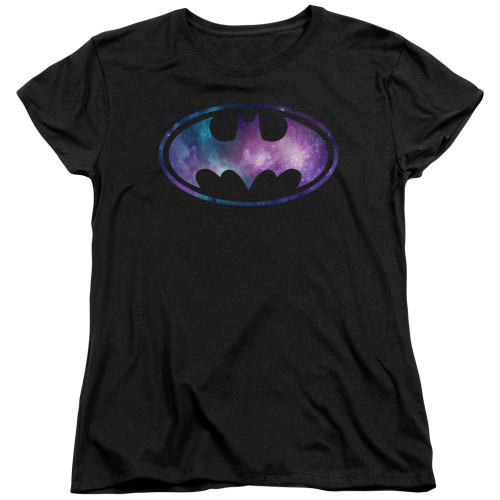 Image for Batman Womans T-Shirt - Galaxy Signal