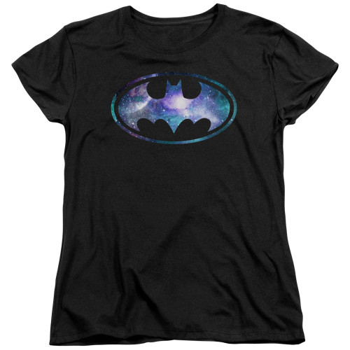 Image for Batman Womans T-Shirt - Galaxy 2 Signal