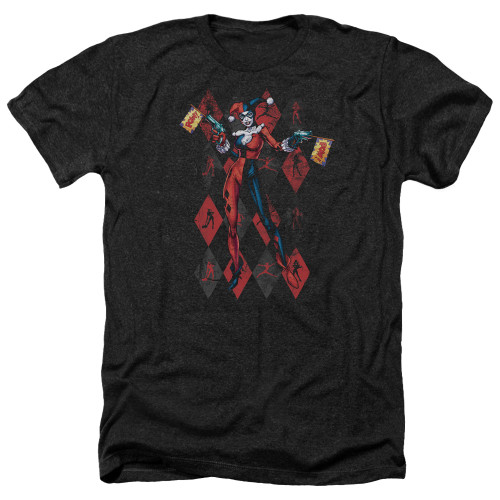 Image for Batman Heather T-Shirt - Pow Pow