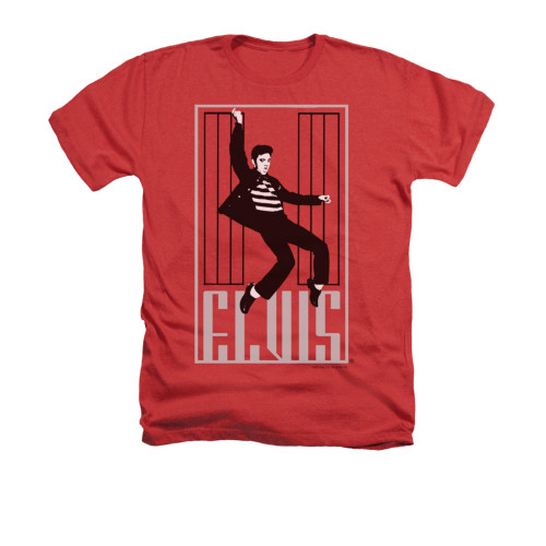 Elvis Heather T-Shirt - One Jailhouse