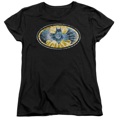 Image for Batman Womans T-Shirt - Tie Dye 3