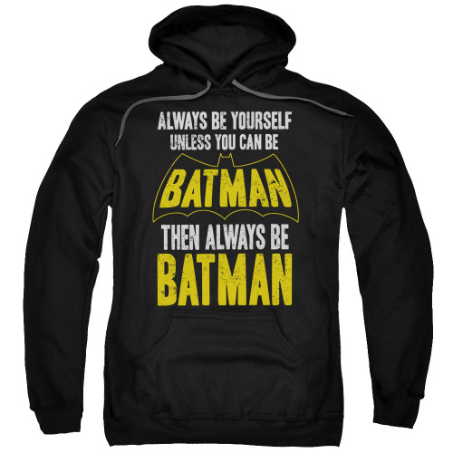 Image for Batman Hoodie - Always Be Batman