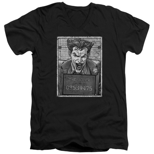 Image for Batman T-Shirt - V Neck - Joker Inmate