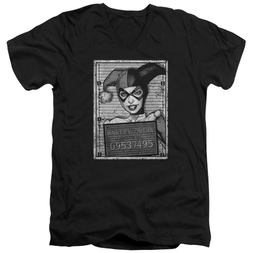 Image for Batman T-Shirt - V Neck - Harley Inmate