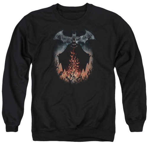 Image for Batman Crewneck - Smoke & Fire