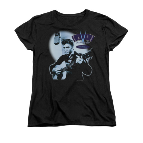 Elvis Woman's T-Shirt - Hillbilly Cat