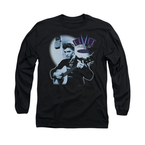 Elvis Long Sleeve T-Shirt - Hillbilly Cat