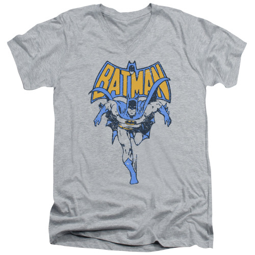 Image for Batman T-Shirt - V Neck - Vintage Run