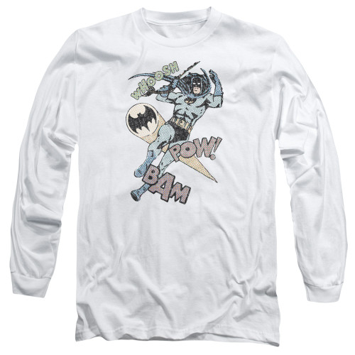 Image for Batman Long Sleeve T-Shirt - Halftone Swing
