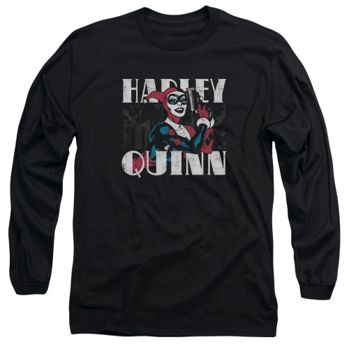 Image for Batman Long Sleeve T-Shirt - Harley Bold