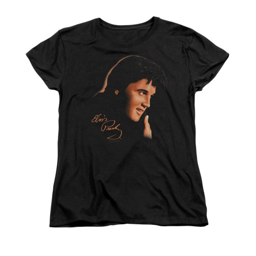 Elvis Woman's T-Shirt - Warm Portrait
