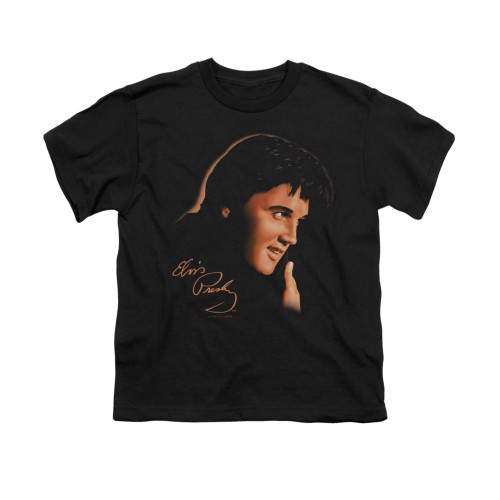 Elvis Youth T-Shirt - Warm Portrait