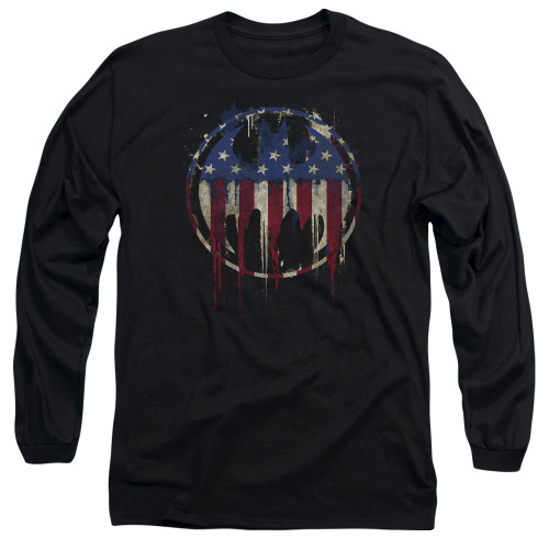 Image for Batman Long Sleeve T-Shirt - Bleeding Signal