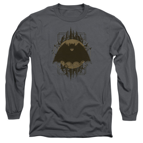 Image for Batman Long Sleeve T-Shirt - Batman Crest