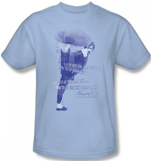 Image Closeup for Bruce Lee T-Shirt - 10,000 Kicks