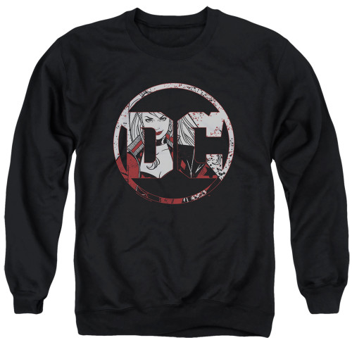 Image for Batman Crewneck - DC Logo Harley