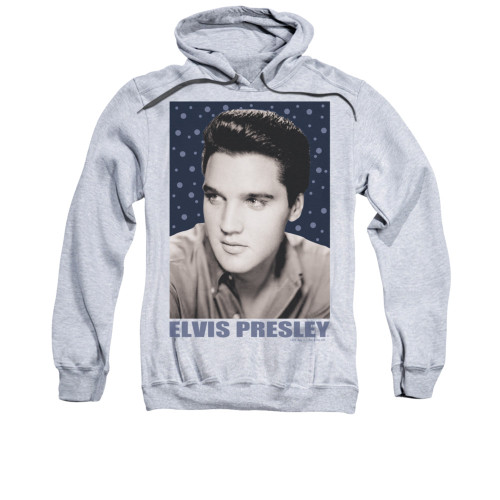 Elvis Hoodie - Blue Sparkle