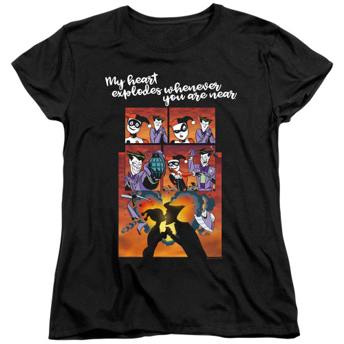 Image for Batman Womans T-Shirt - Explode