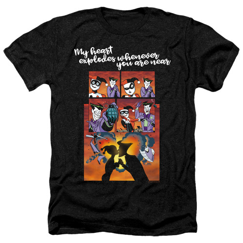 Image for Batman Heather T-Shirt - Explode