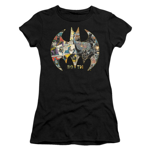 Image for Batman Girls T-Shirt - 80th Shield