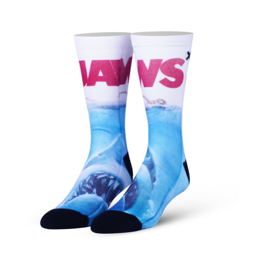 Image for Jaws Poster Socks