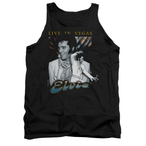 Elvis Tank Top - Live in Vegas