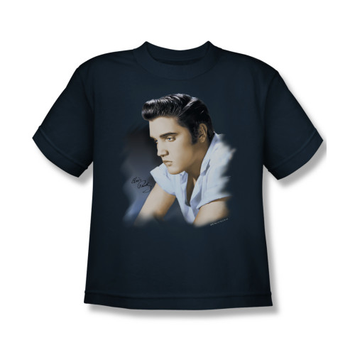 Elvis Youth T-Shirt - Blue Profile