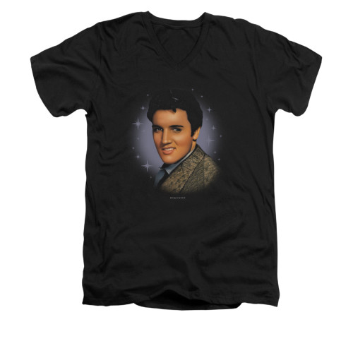 Elvis V-Neck T-Shirt Starlite