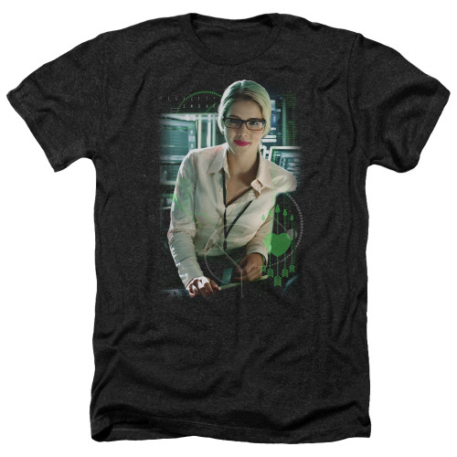 Image for Arrow Heather T-Shirt - Felicity Smoak