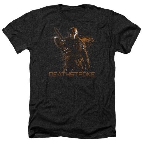 Image for Arrow Heather T-Shirt - Deathstroke