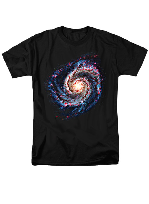 Image Galactic Wanderlust T-Shirt on Black