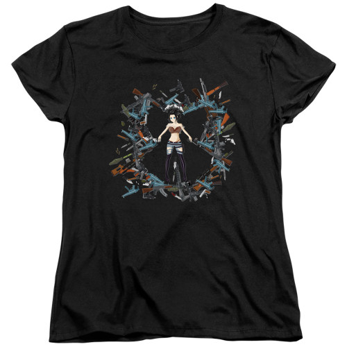 Image for Anime Womans T-Shirt - Gun Angel