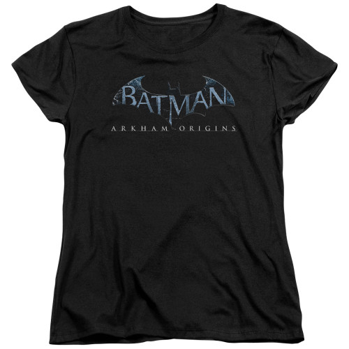 Image for Batman Arkham Origins Woman's T-Shirt - Logo