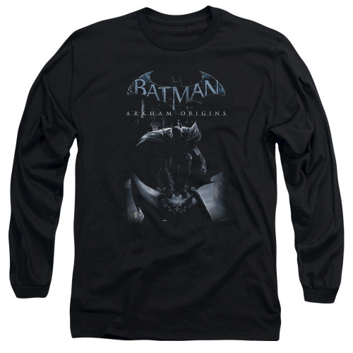 Image for Batman Arkham Origins Long Sleeve T-Shirt - Perched Cat