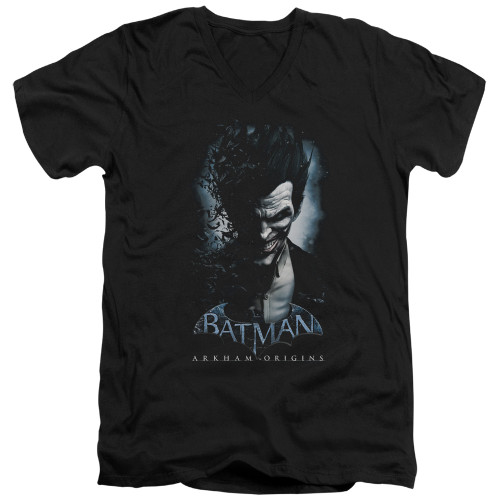 Image for Batman Arkham Origins V-Neck T-Shirt Joker