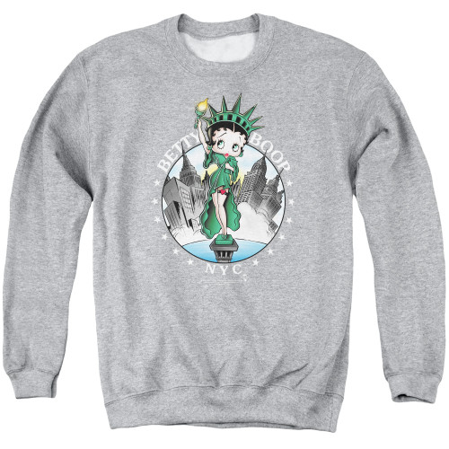 Image for Betty Boop Crewneck - NYC