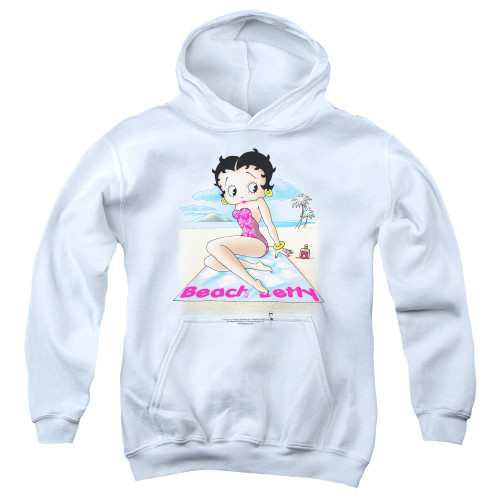 Image for Betty Boop Youth Hoodie - Beach Betty