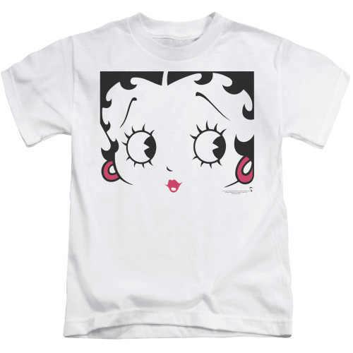 Image for Betty Boop Kids T-Shirt - Close Up