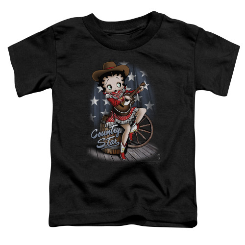 Image for Betty Boop Toddler T-Shirt - Country Star