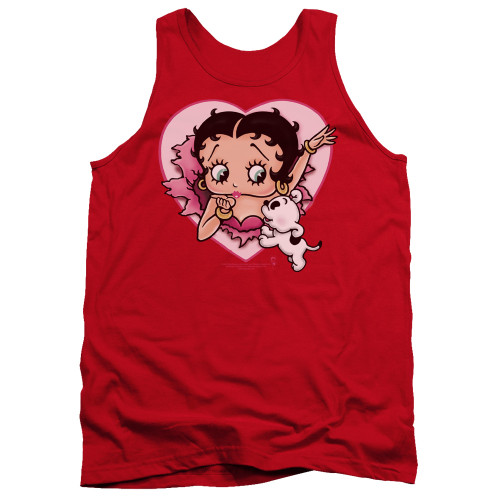 Image for Betty Boop Tank Top - I Love Betty