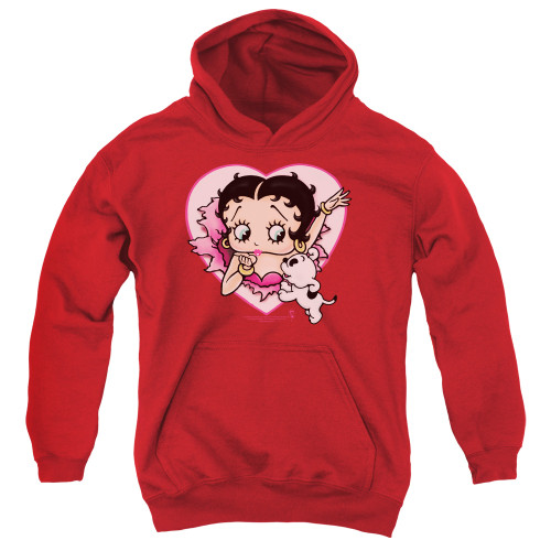 Image for Betty Boop Youth Hoodie - I Love Betty